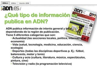 Cosas que hay que saber: