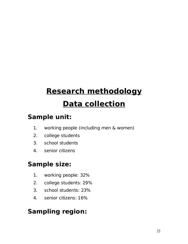 Dissertation report on buying behavior of fmcg products