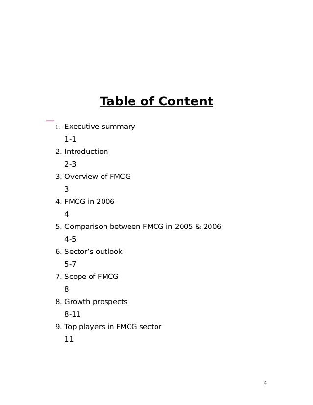 dissertation on fmcg sector dissertation on fmcg sector