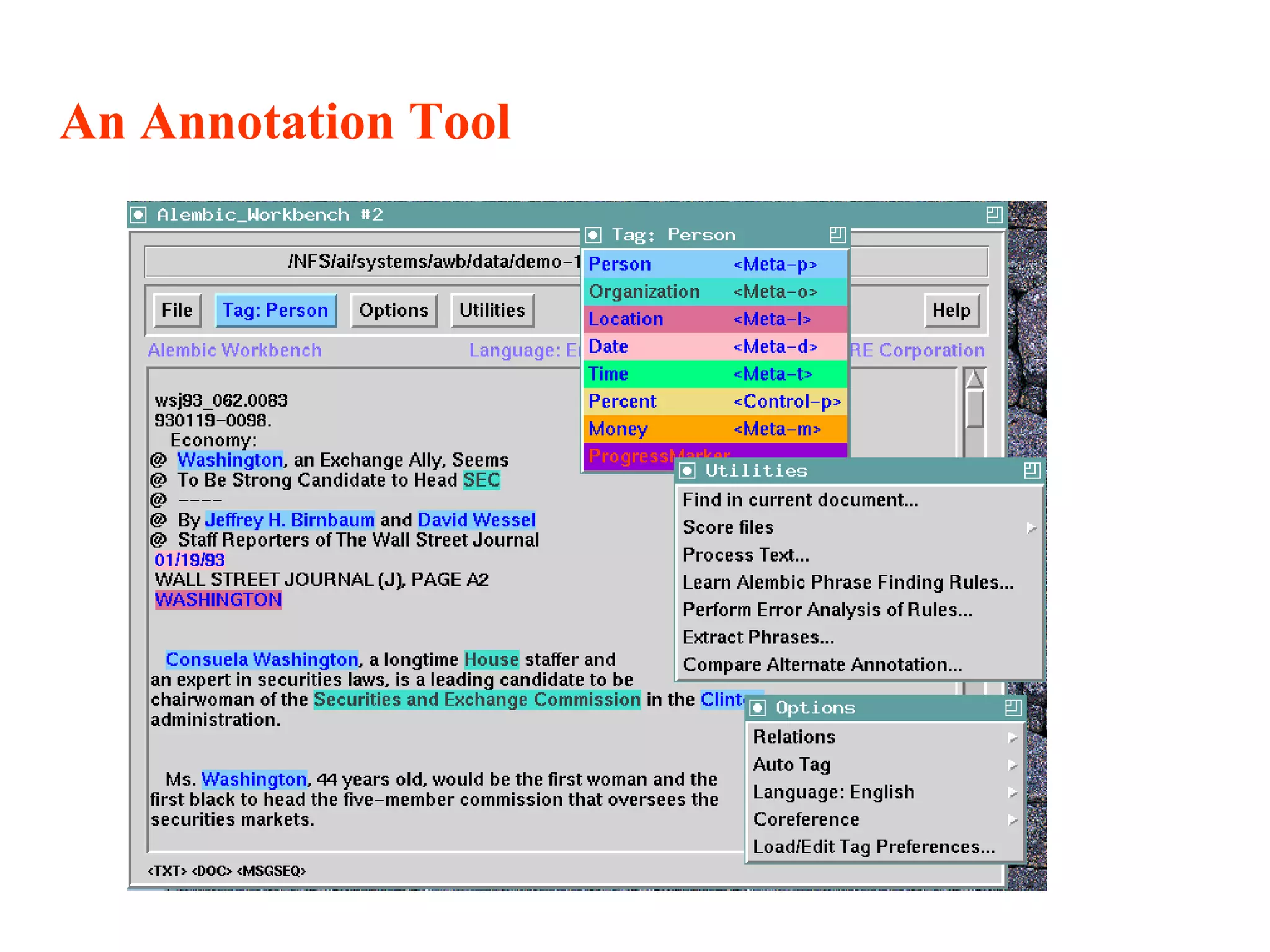 An Annotation Tool
 
