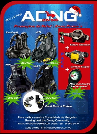 ADNG DIVING XMAS PROMO CATALOG