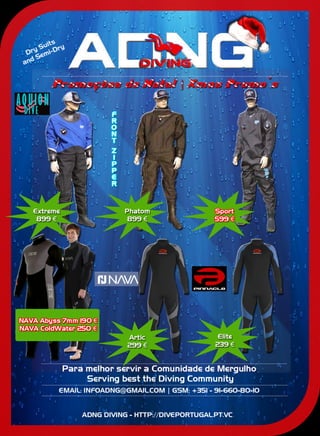 ADNG DIVING XMAS PROMO CATALOG