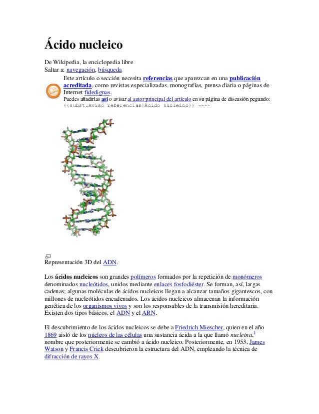 El Adn Y Arn