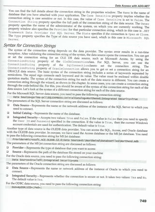 Data Access with ADO.Net