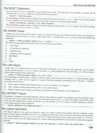 Data Access with ADO.Net