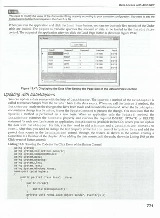 Data Access with ADO.Net