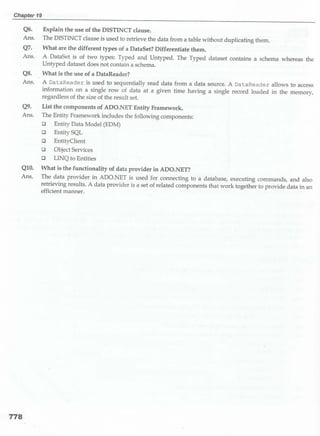 Data Access with ADO.Net