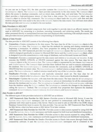 Data Access with ADO.Net