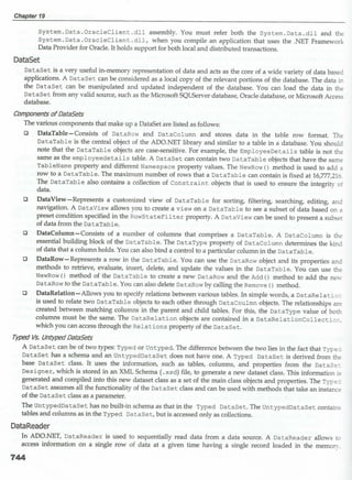 Data Access with ADO.Net