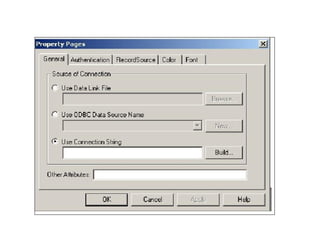 Visual Basic ADO | PPT | Databases | Computer Software and Applications