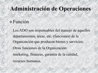 Ado Operators ado-i1.ppt