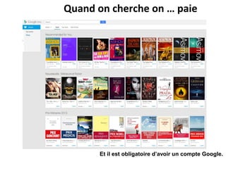 Quand on cherche on … paie

Et il est obligatoire d’avoir un compte Google.

 