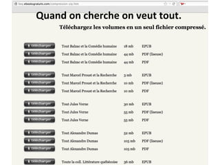 Quand on cherche on veut tout.

 