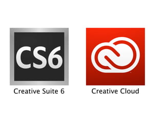 Creative Suite 6   Creative Cloud
 