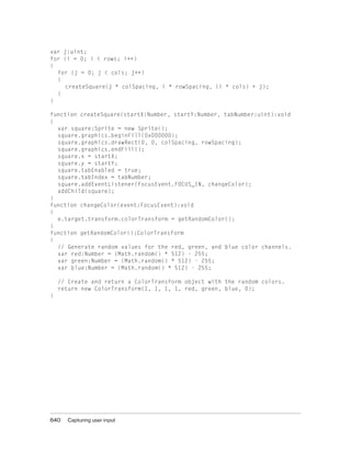 Adobe   action script 3.0 programming