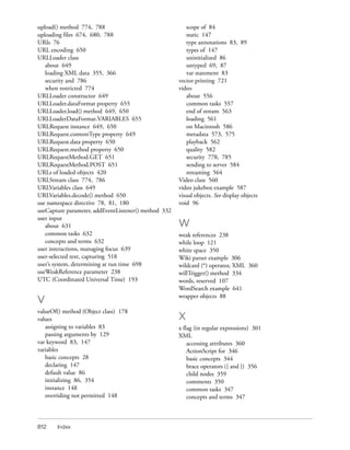Adobe   action script 3.0 programming
