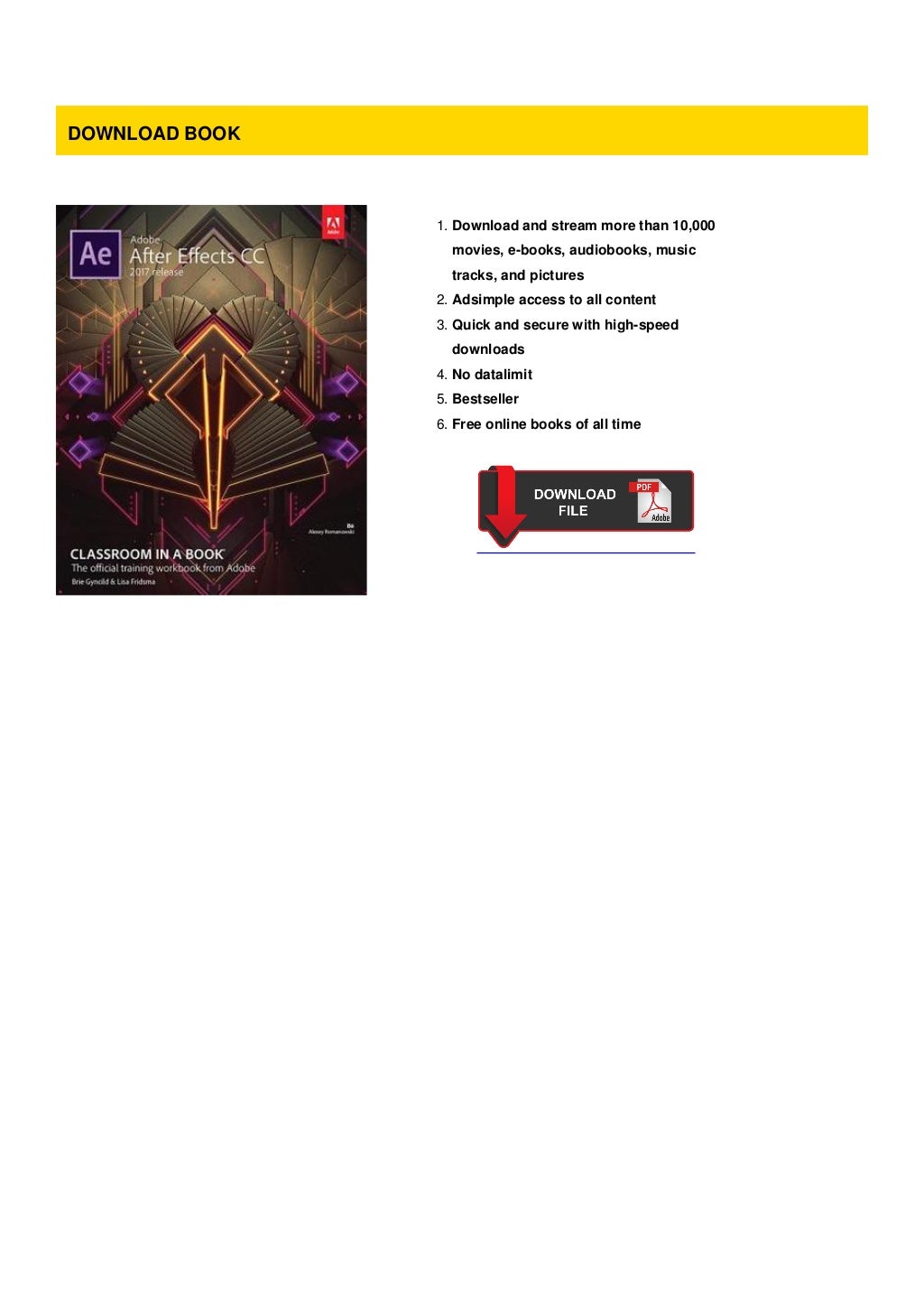 adobe after effects cc classroom in a book 2017 epub adobe after effects cc classroom in a book 2017 epub