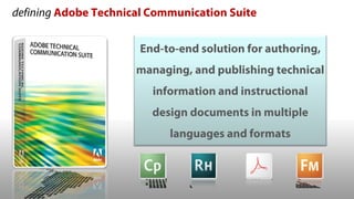 Adobe in Technical Communication and Instructional Design