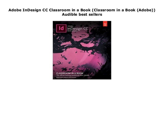 adobe indesign cc classroom in a book