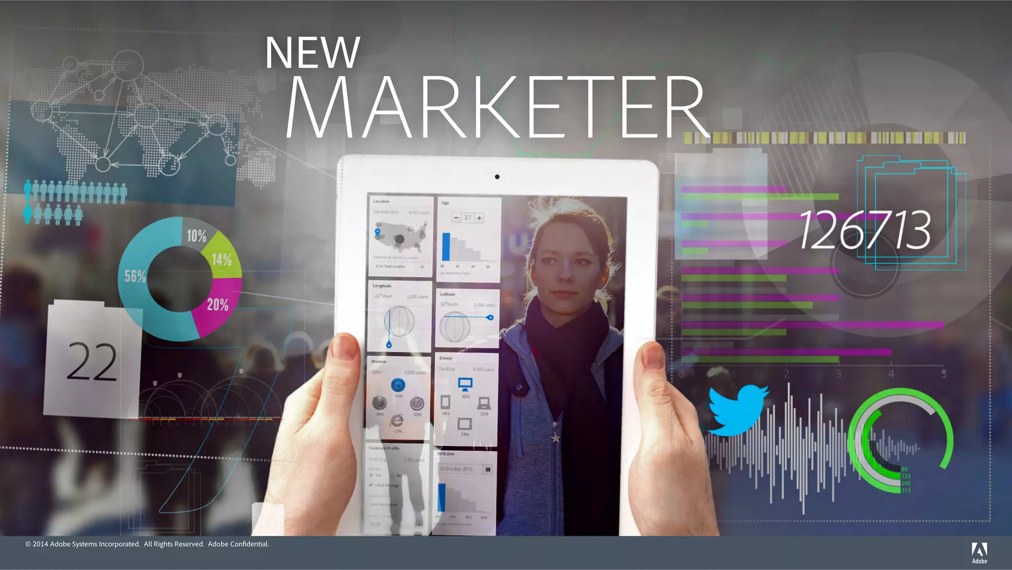 NEW 
MARKETER 
© 2014 Adobe Systems Incorporated. All Rights Reserved. Adobe Confidential. 
 