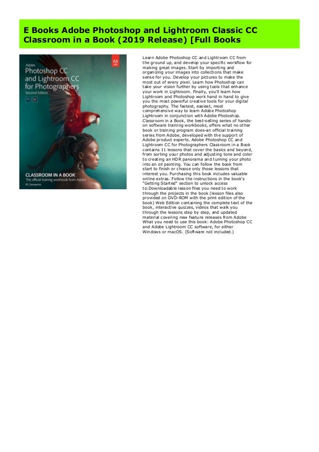 download adobe photoshop lightroom classic cc classroom in a book (2018 release) pdf download adobe photoshop lightroom classic cc classroom in a book (2018 release) pdf