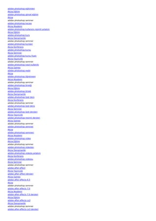 adobe photoshop eğitimleri
Akiza Eğitim
adobe photoshop görsel eğitim
Akiza
adobe photoshop seminer
adobe photoshop hocası
Akiza Akademi
adobe photoshop kullanımı resimli anlatım
Akiza Eğitim
adobe photoshop kurs
Akiza Danışmanlık
adobe photoshop seminer
adobe photoshop kursları
Akiza Konferans
adobe photoshop kursu
Akiza Seminer
adobe photoshop kursu fiyatı
Akiza Yayıncılık
adobe photoshop seminer
adobe photoshop nasıl kullanılır
Akiza Games
adobe photoshop nedir
Akiza
adobe photoshop öğretmeni
Akiza Akademi
adobe photoshop seminer
adobe photoshop örneği
Akiza Eğitim
adobe photoshop örnek
Akiza Danışmanlık
adobe photoshop özel ders
Akiza Konferans
adobe photoshop seminer
adobe photoshop özel dersi
Akiza Seminer
adobe photoshop özel dersleri
Akiza Yayıncılık
adobe photoshop resimli dersleri
Akiza Games
adobe photoshop seminer
adobe photoshop seminer
Akiza
adobe photoshop semineri
Akiza Akademi
adobe photoshop video
Akiza Eğitim
adobe photoshop seminer
adobe photoshop videoları
Akiza Danışmanlık
adobe photoshop videolu anlatım
Akiza Konferans
adobe photoshop videosu
Akiza Seminer
adobe photoshop seminer
adobe after effect
Akiza Yayıncılık
adobe after effect dersleri
Akiza Games
adobe after effects 6.5
Akiza
adobe photoshop seminer
adobe after effects 7.0
Akiza Akademi
adobe after effects 7.0 dersleri
Akiza Eğitim
adobe after effects cs3
Akiza Danışmanlık
adobe photoshop seminer
adobe after effects cs3 dersleri
 