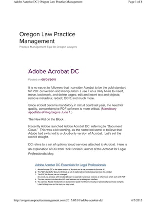 Adobe Acrobat DC | PDF