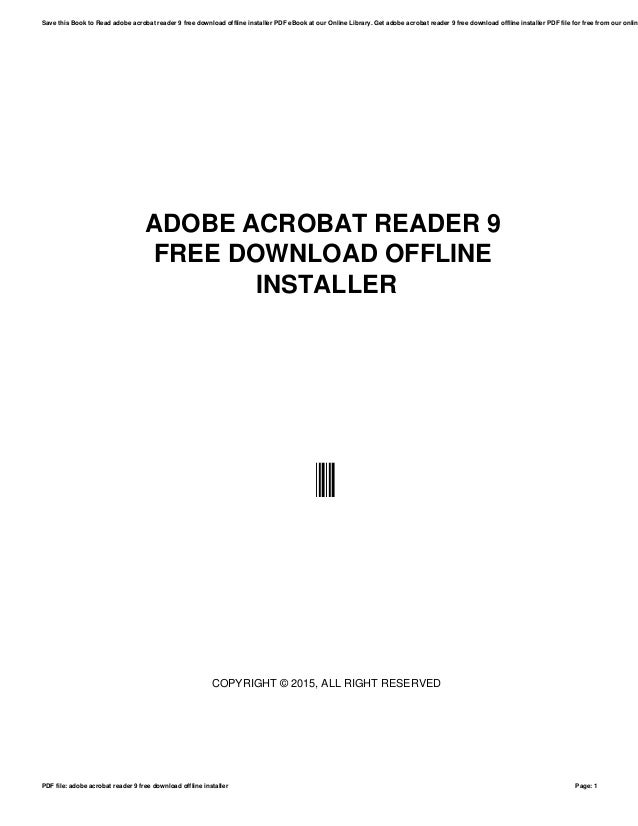 adobe acrobat reader 9 free download for windows 7 adobe acrobat reader 9 free download for windows 7