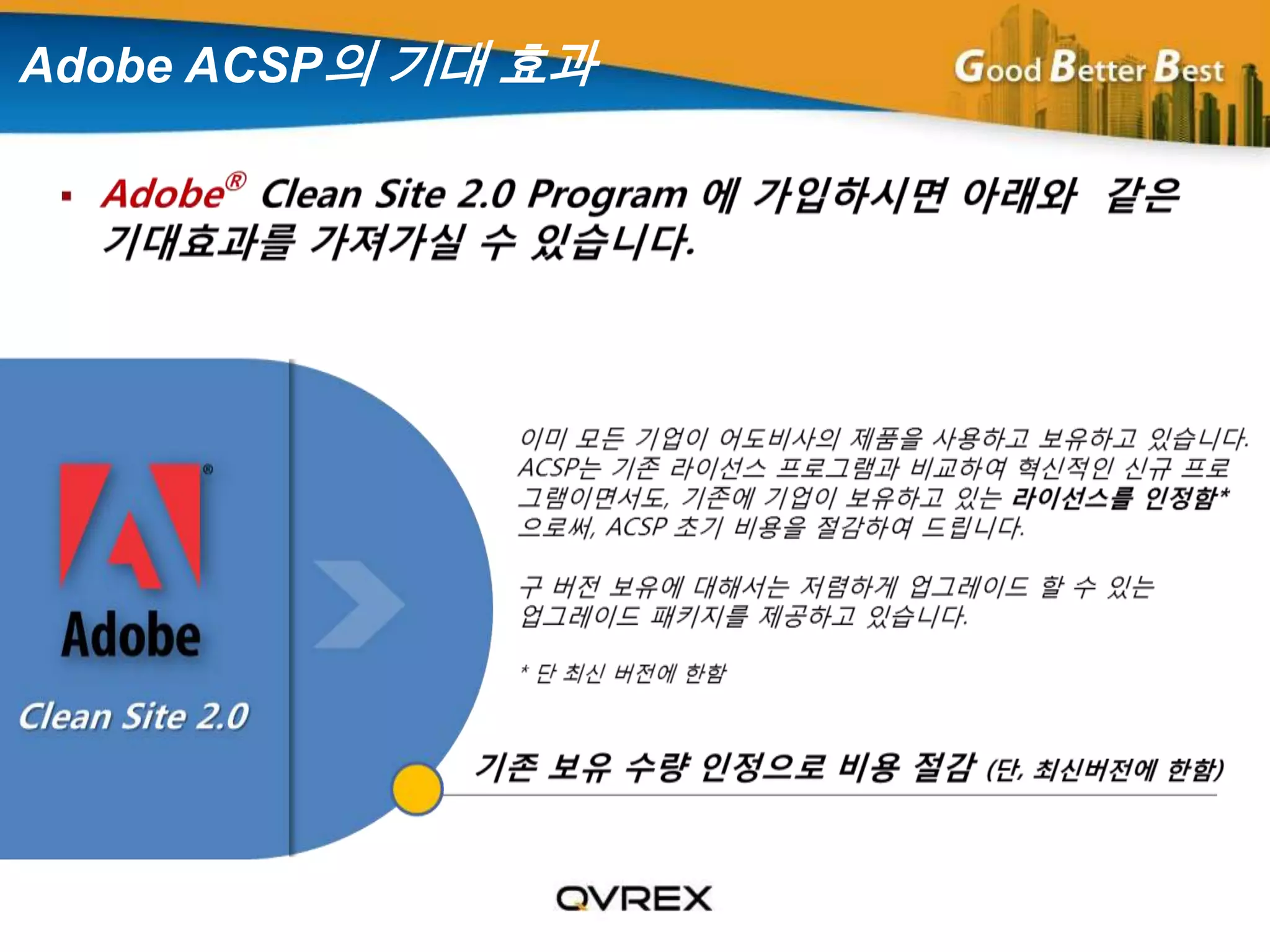  Adobe ACSP의 기대 효과