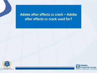 adobe after effects cc crack