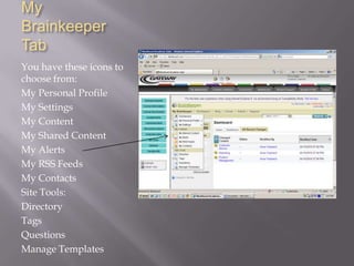 All Recent Changes TabHere Are:Customer ServiceMarketingProduct Management files to name a few. You can see who modified it, the date it was modified, and what time it was done