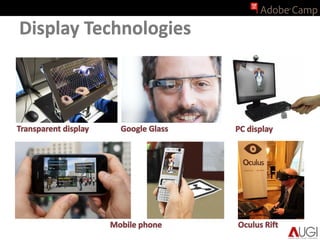 Augmented Reality and Creative HCI on Flash Platform