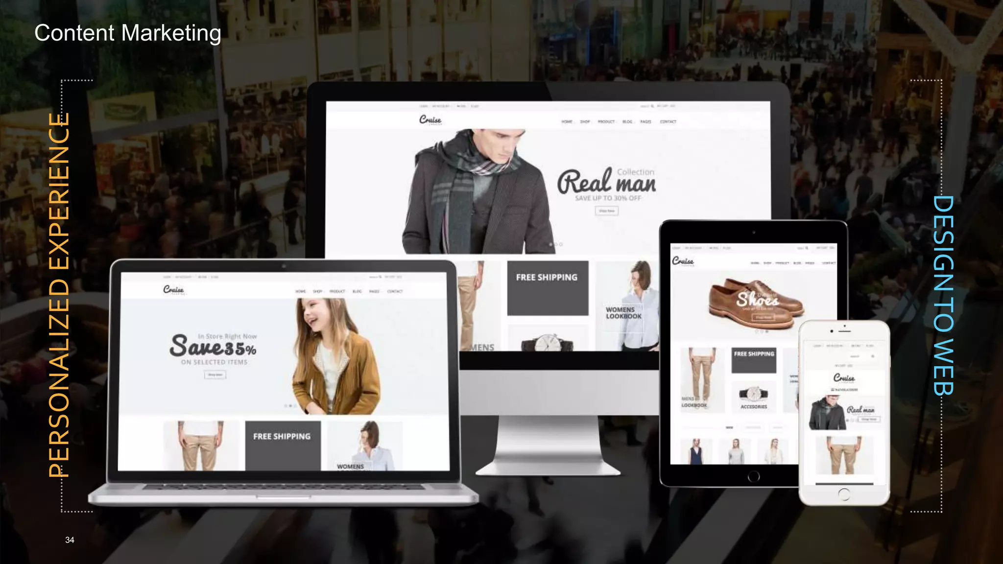 © 2014 Adobe Systems Incorporated. All Rights Reserved. Adobe Confidential.
Content Marketing
34
PERSONALIZEDEXPERIENCE
DESIGNTOWEB
 