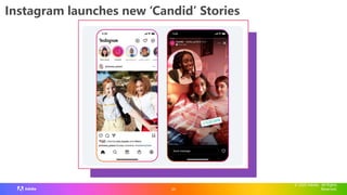 © 2020 Adobe. All Rights
Reserved.
© 2020 Adobe. All Rights
Reserved.
25
Instagram launches new ‘Candid’ Stories
 