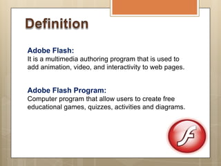 Adobe flash | PPTX