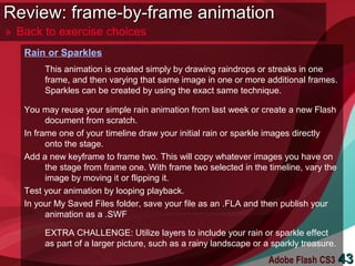 Intro to Adobe Flash CS3 welcome & course outline (2010) | PPT