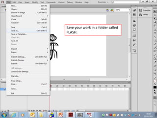 Adobe flash lesson 1 | PPTX