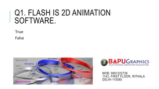 Adobe flash quiz | PPTX