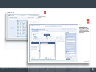 © 2010 Adobe Systems Incorporated. All Rights Reserved. Adobe Confidential. 64
 