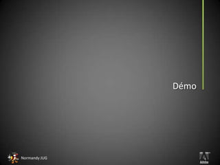 Démo FrameworksAway3DMoteur 3D pour Flash basé sur Papervision3D	(Dernière version: Away3D Lite)Gestion des primitives (cube, sphere, plane…)Gestion des lumières (point3D, ambiantLight…)Gestion des matériaux (Bitmap, Phong, Movie, Dot3…)Import Maya .obj, 3DS Max .3ds, Collada .dae ….Z-Depth, Normal Maps, Animation, Occlusion Culling…..