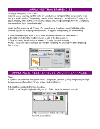 Adobe illustrator cs4 tutorial | PDF