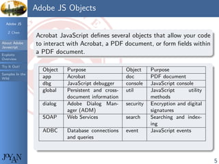 Leveraging Adobe JavaScript Virtual Machine | PPT