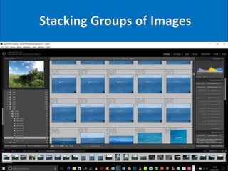 Selecting Images from Stacks
 