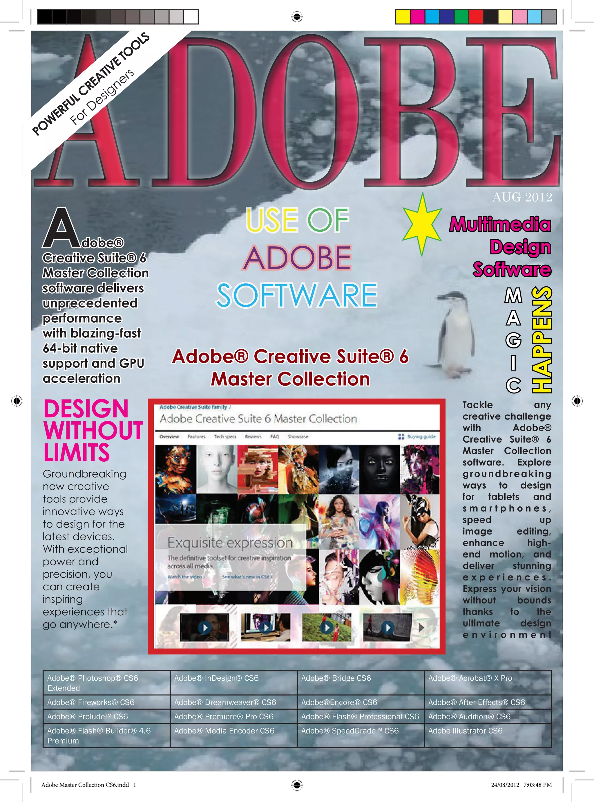 Adobe master collection cs6 | PDF | Desktop Publishing