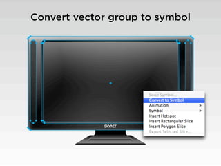 Convert vector group to symbol
 
