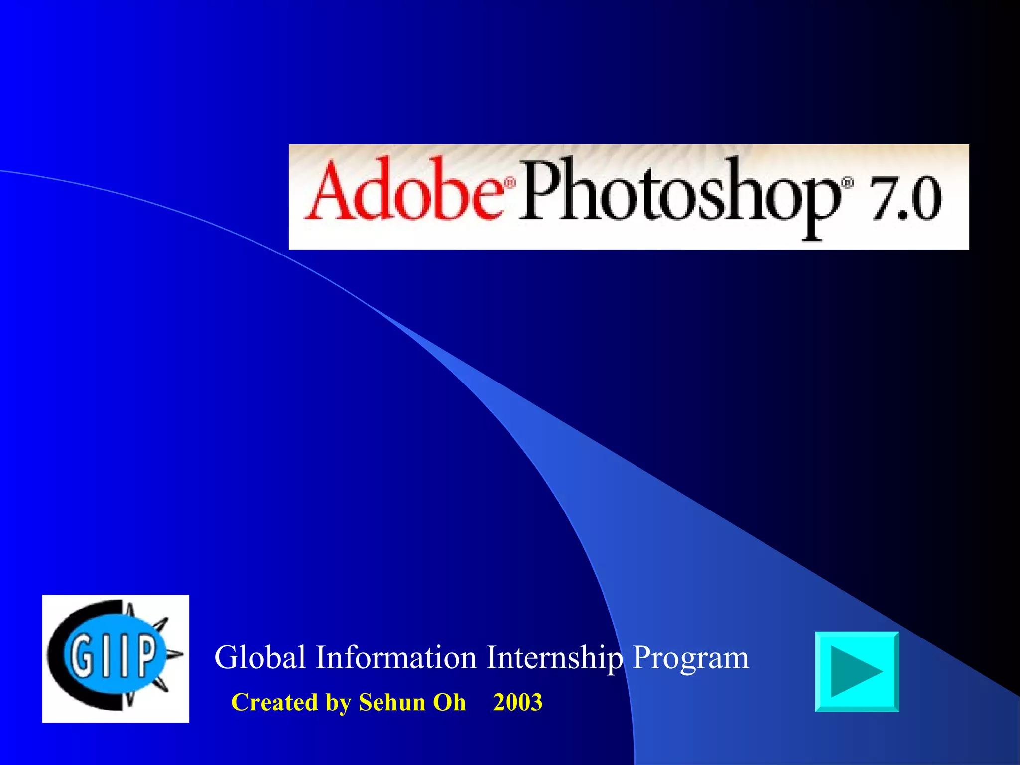 Global Information Internship Program
Created by Sehun Oh 2003
 