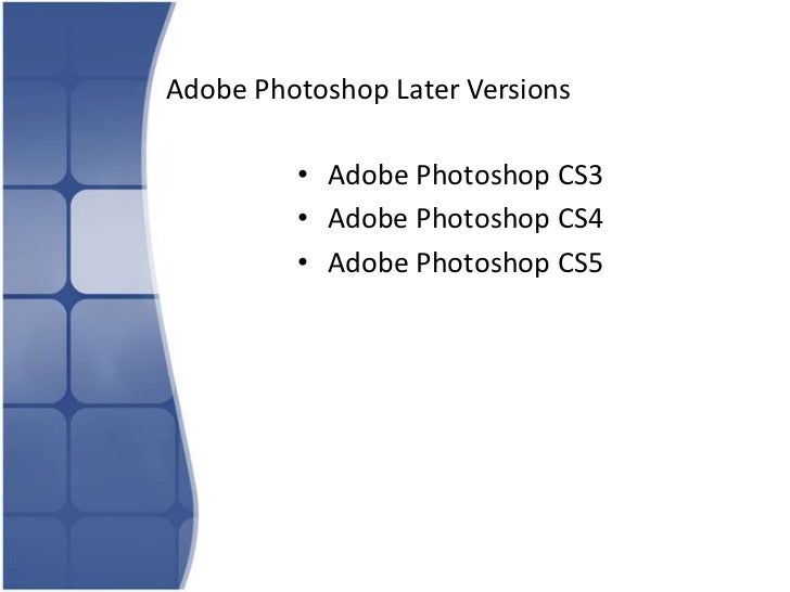 Adobe Photoshop About