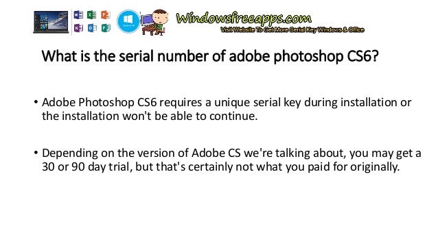 adobe photoshop serial number cs6 mac