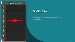 Adobe Photoshop Menu Bar Options presentaion | PDF