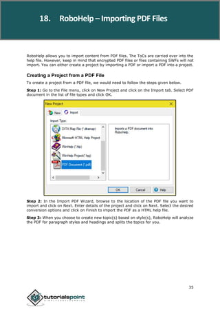 Adobe robohelp tutorial | PDF